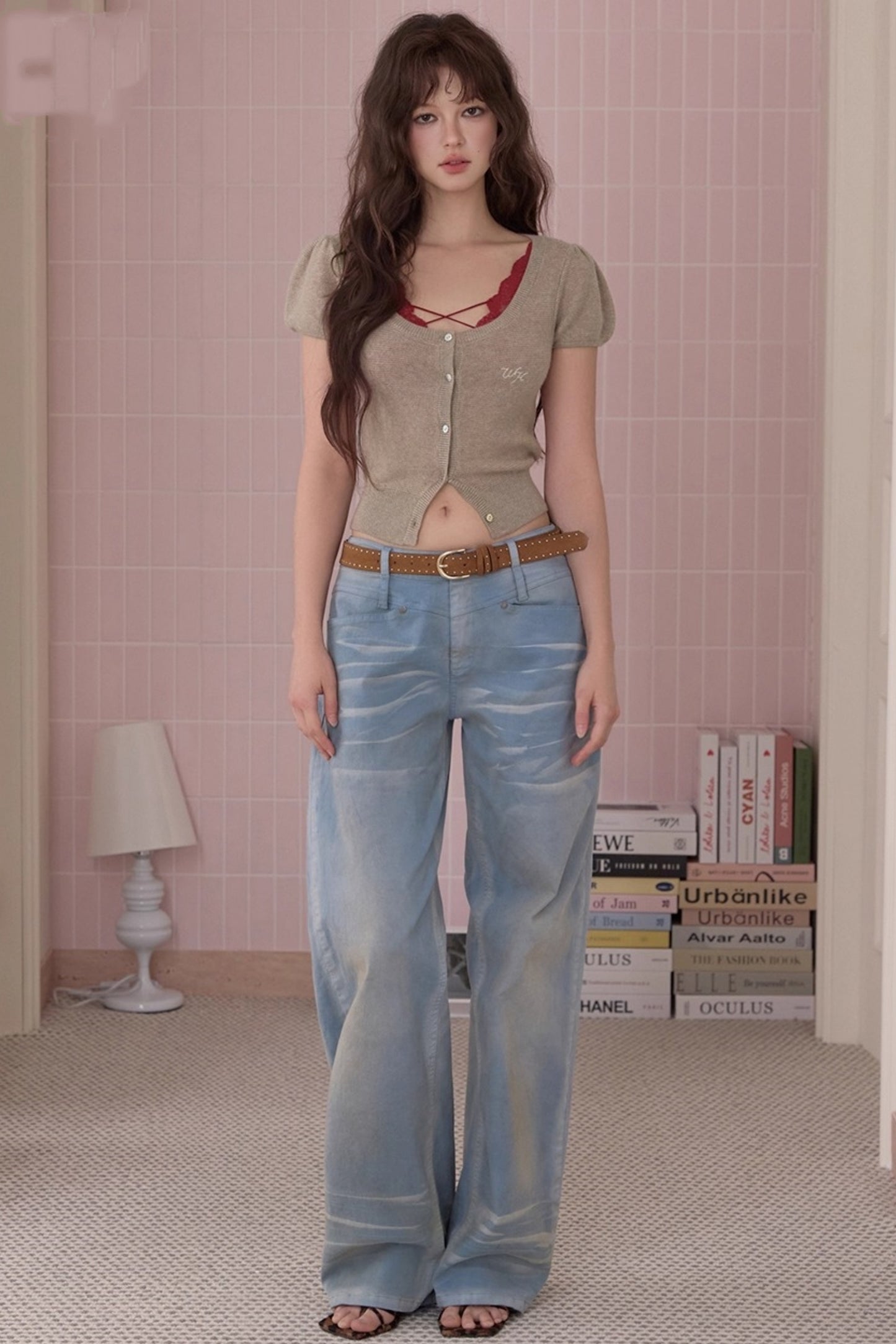 Sweet Pony Print Jeans