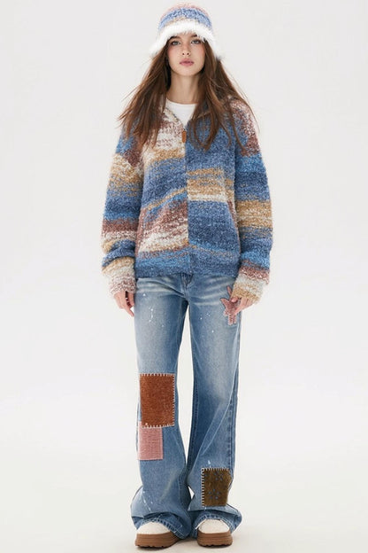 Blue Floral Bucket Hat