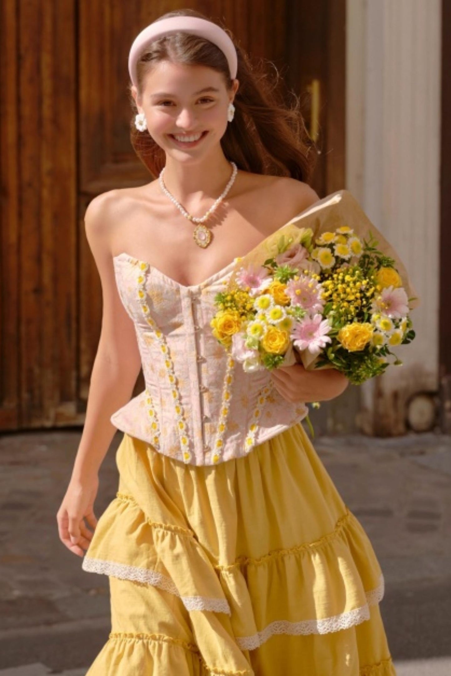 Lacemade Baroque Pearl Necklace