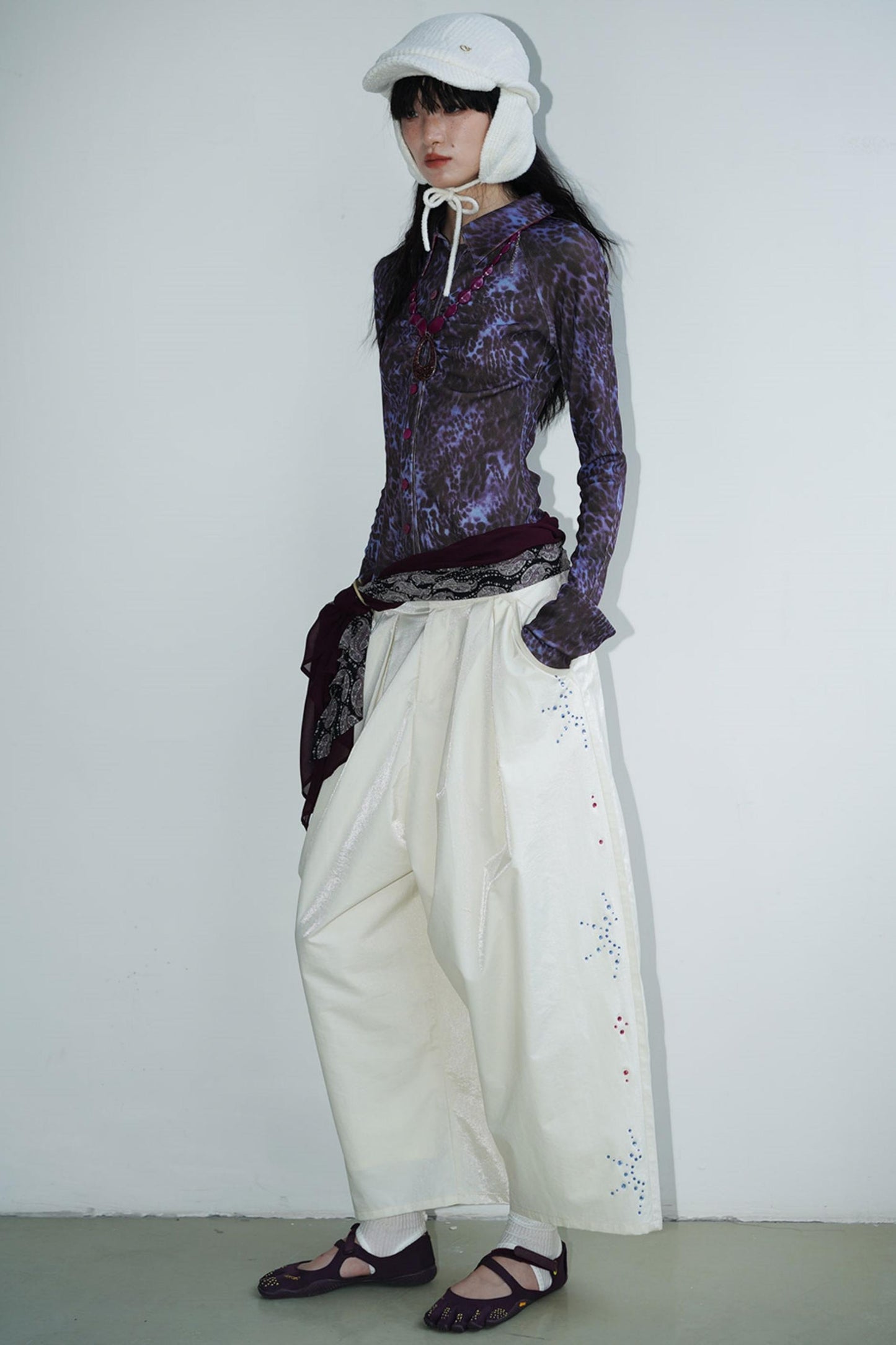 Autumn Leopard Knit Top