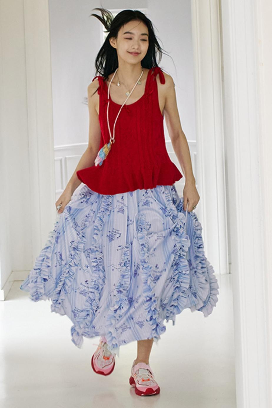 Summer Lace A-Line Skirt