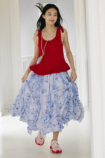 Summer Lace A-Line Skirt