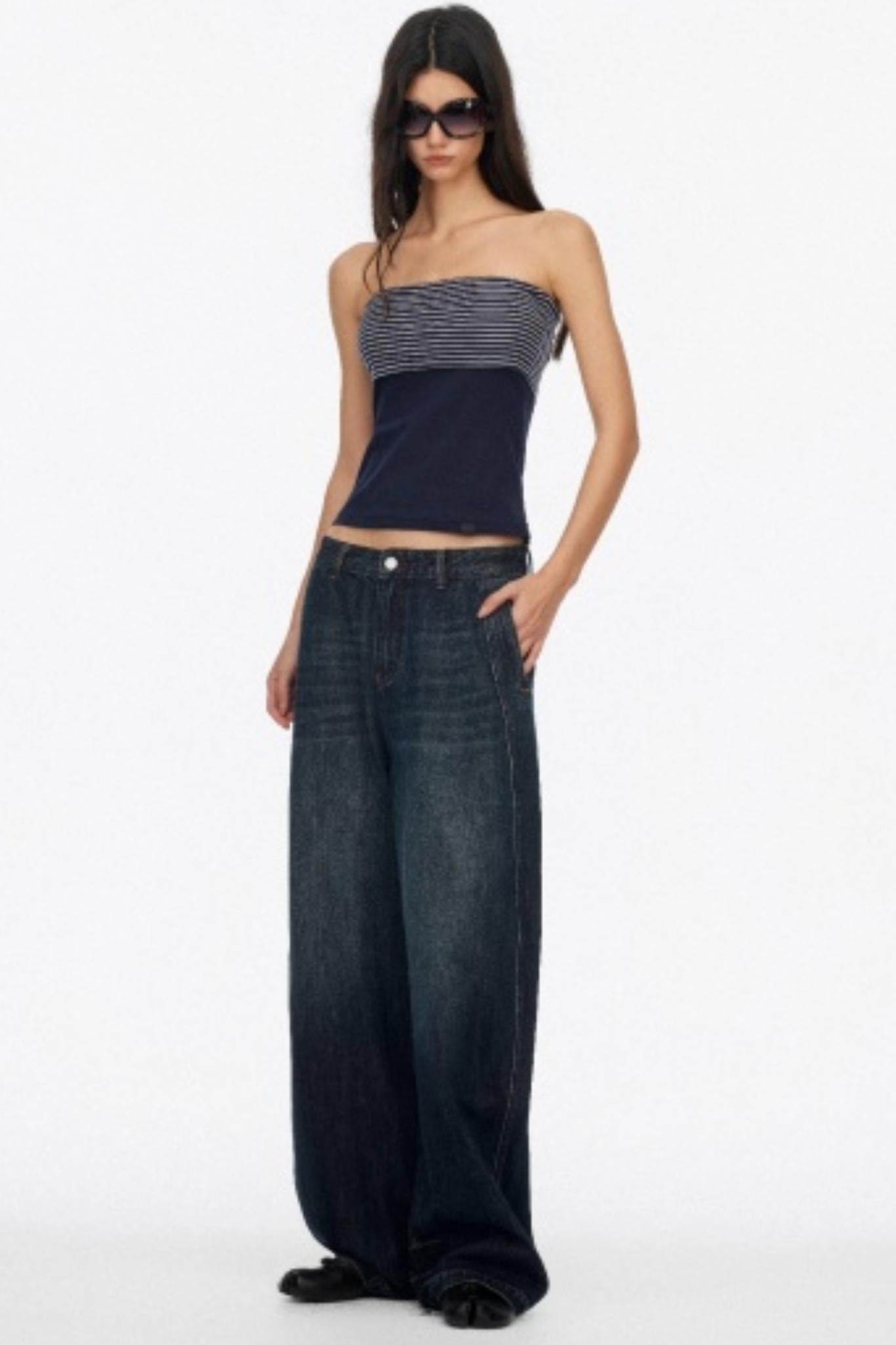 Cat Whiskers Straight Jeans