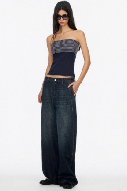 Cat Whiskers Straight Jeans