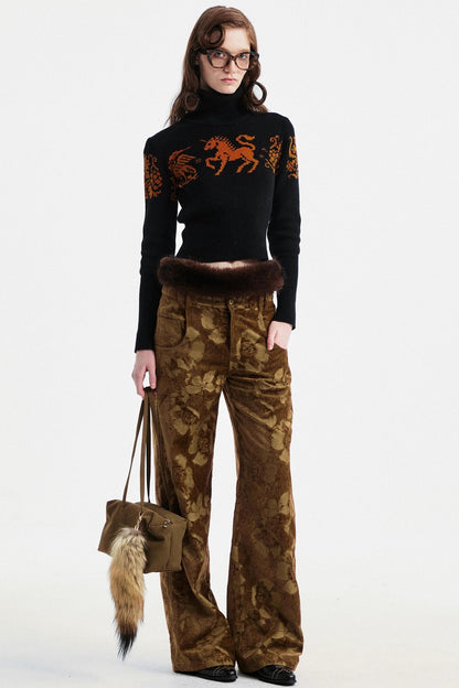 Vintage Jacquard Sweater