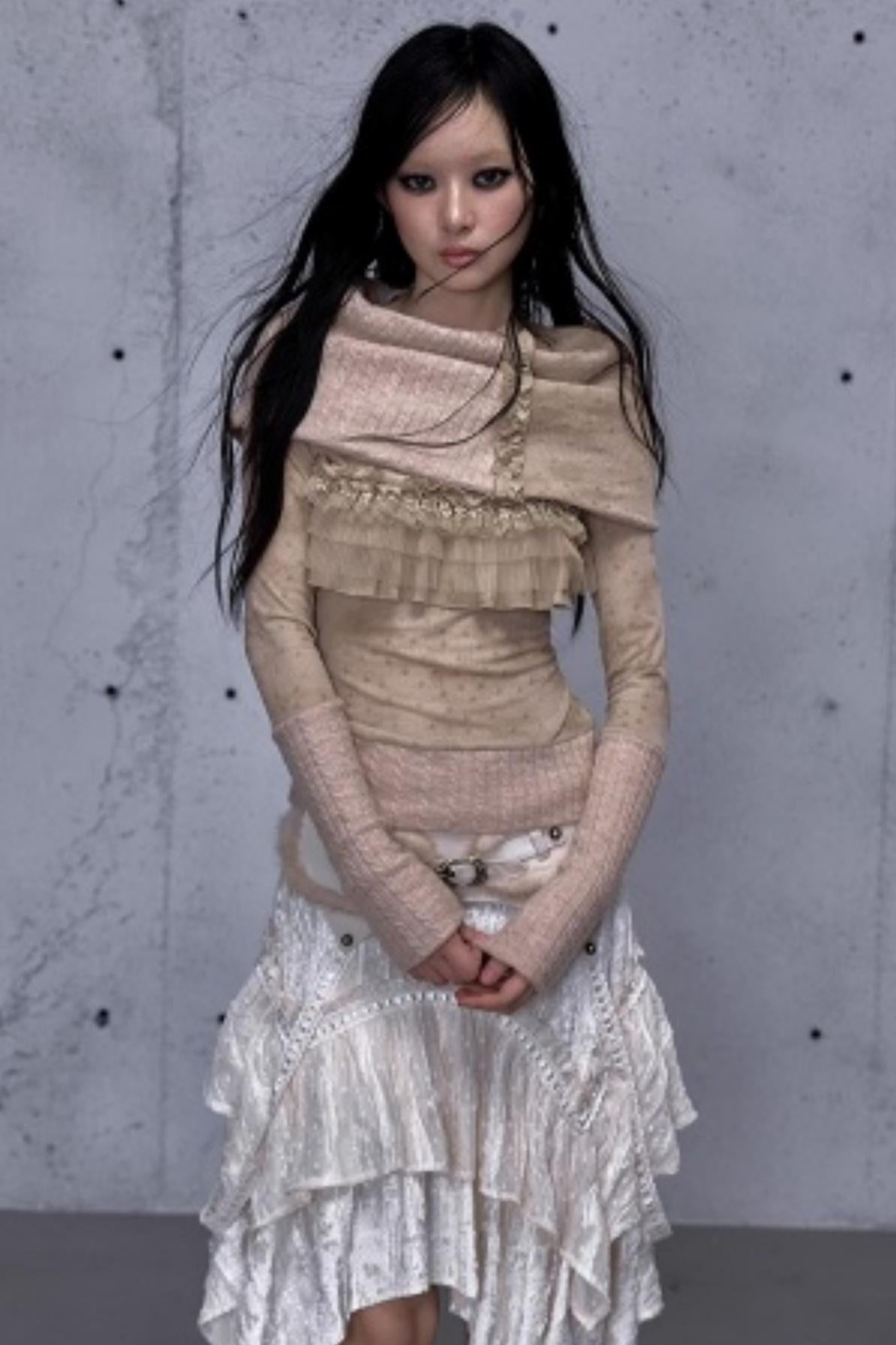 Vintage Retro Wool Knit Sweater