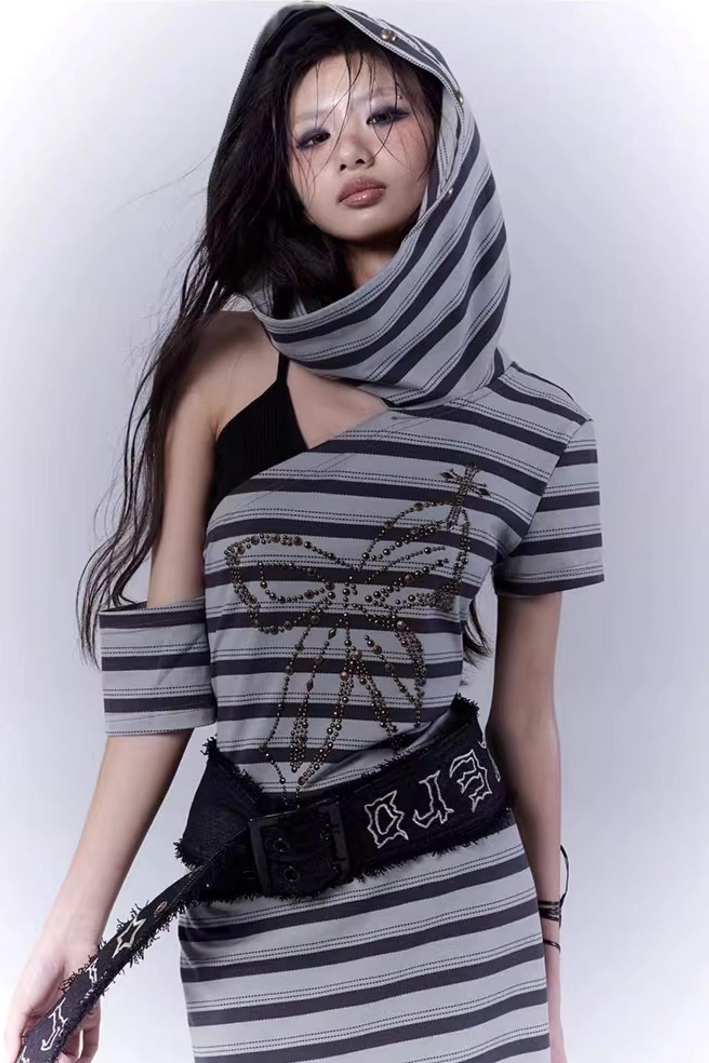 Striped Wasteland Dress Set-Up