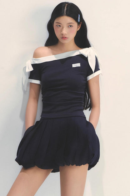 Slim Fit Short Sleeve Top