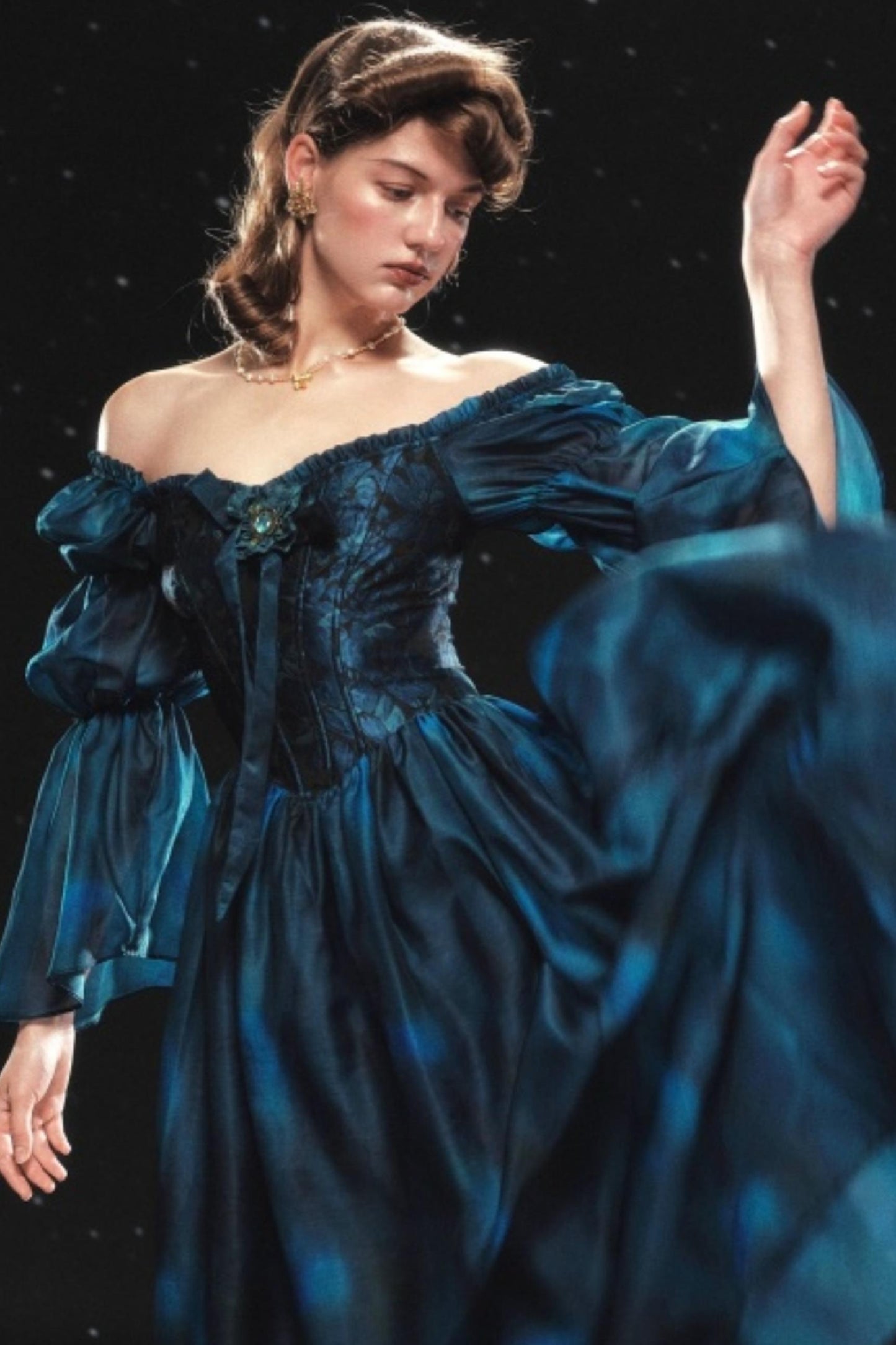 Helena Morpho Lace Dress