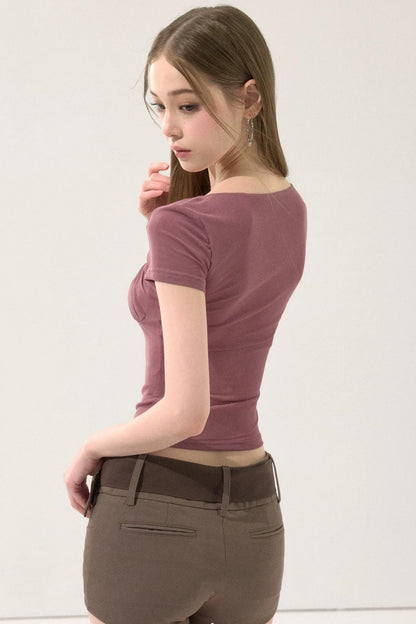 Sweet Retro Mesh Top