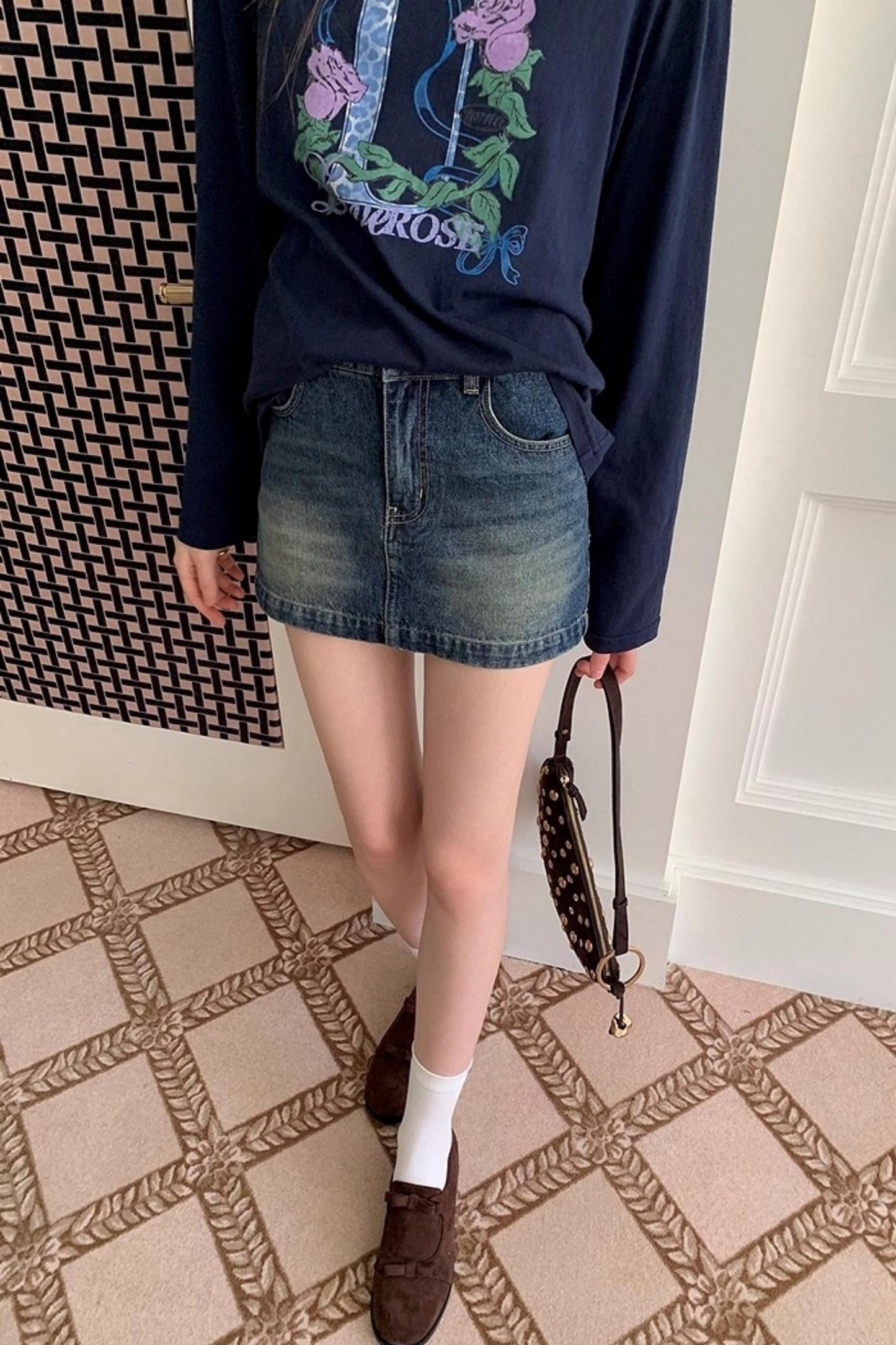 Long Sleeve Crew Neck T-Shirt