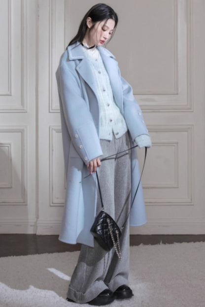 Gradient Alpaca Wool Cardigan