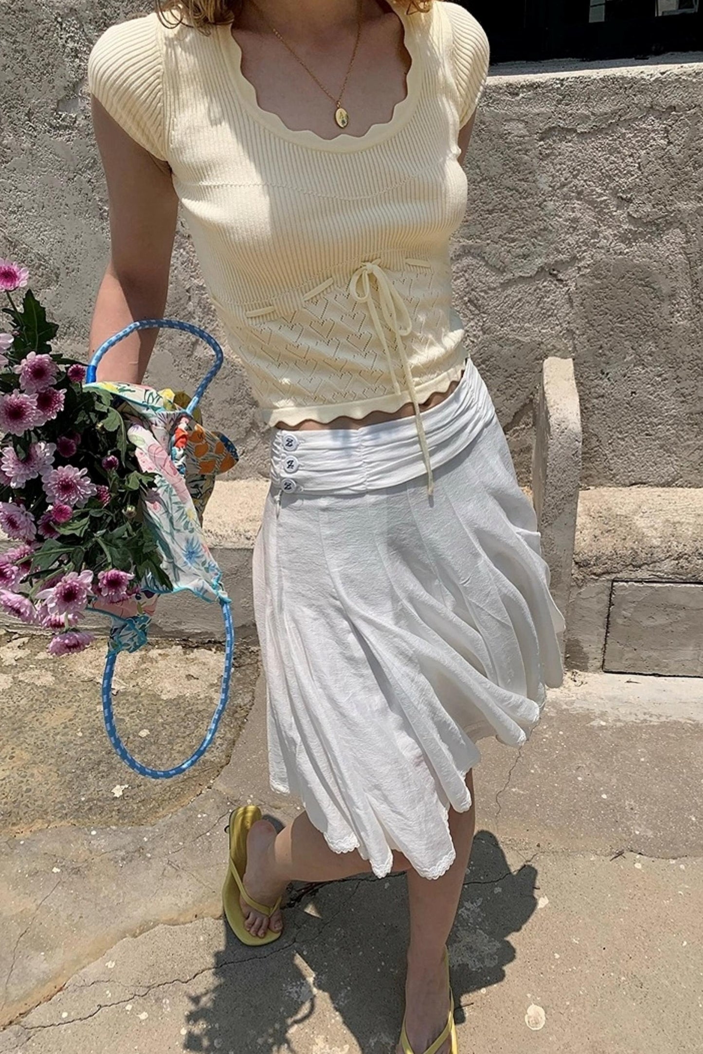 Moonlight Waist Tie T-shirt