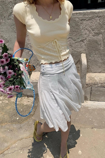 Moonlight Waist Tie T-shirt