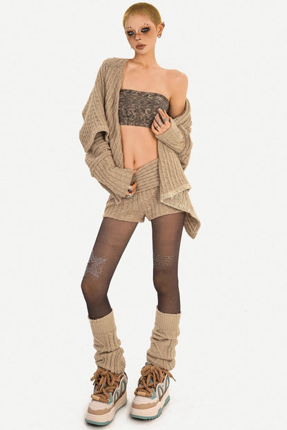 Pure Desire Knitted Shorts