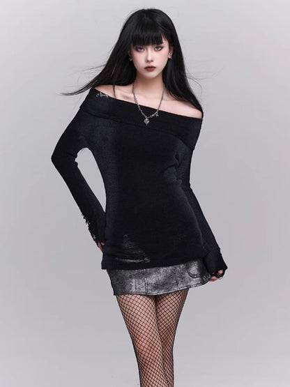 High-End Knitwear Top