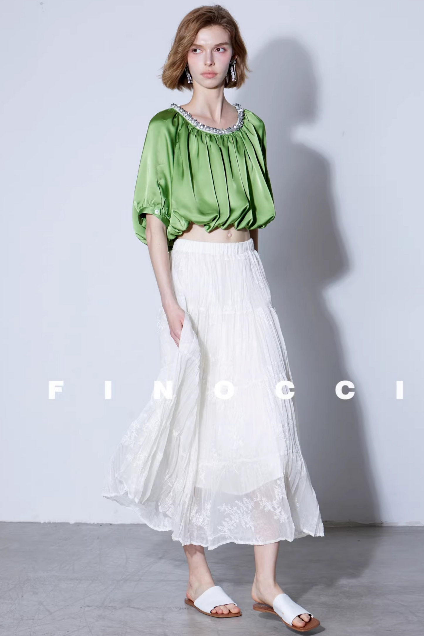 Romantic Lace A-Line Skirt