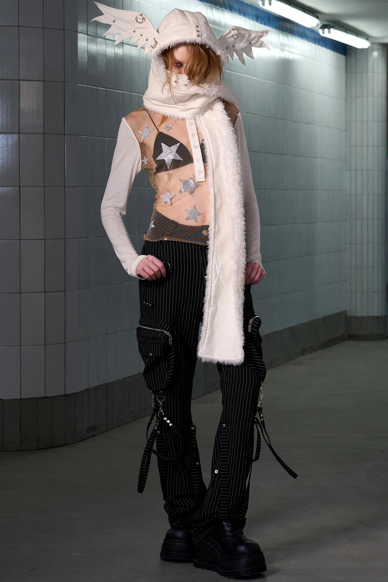 Angel Wings Cover-up Hat Scarf