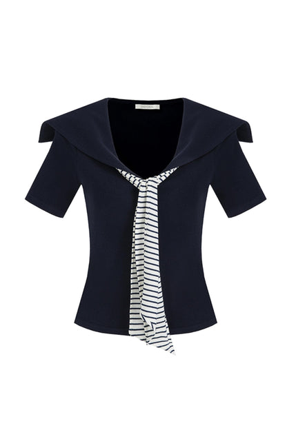 Luxe Stripe Knit Top