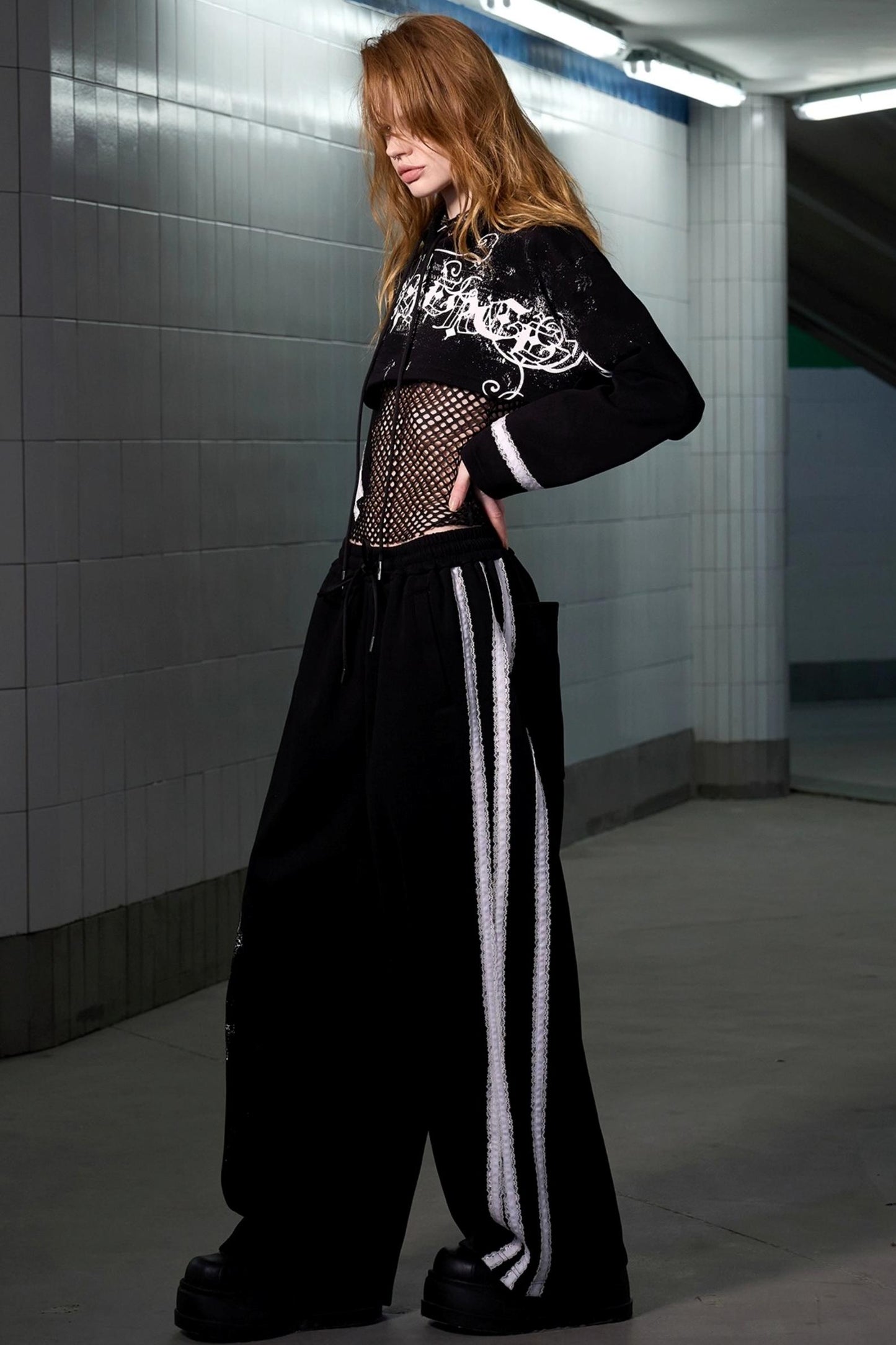 Lacquer Printed Sweatshirt