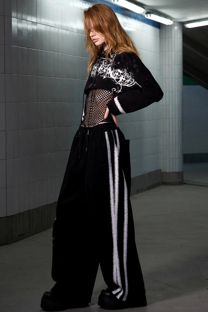 Lacquer Printed Sweatshirt