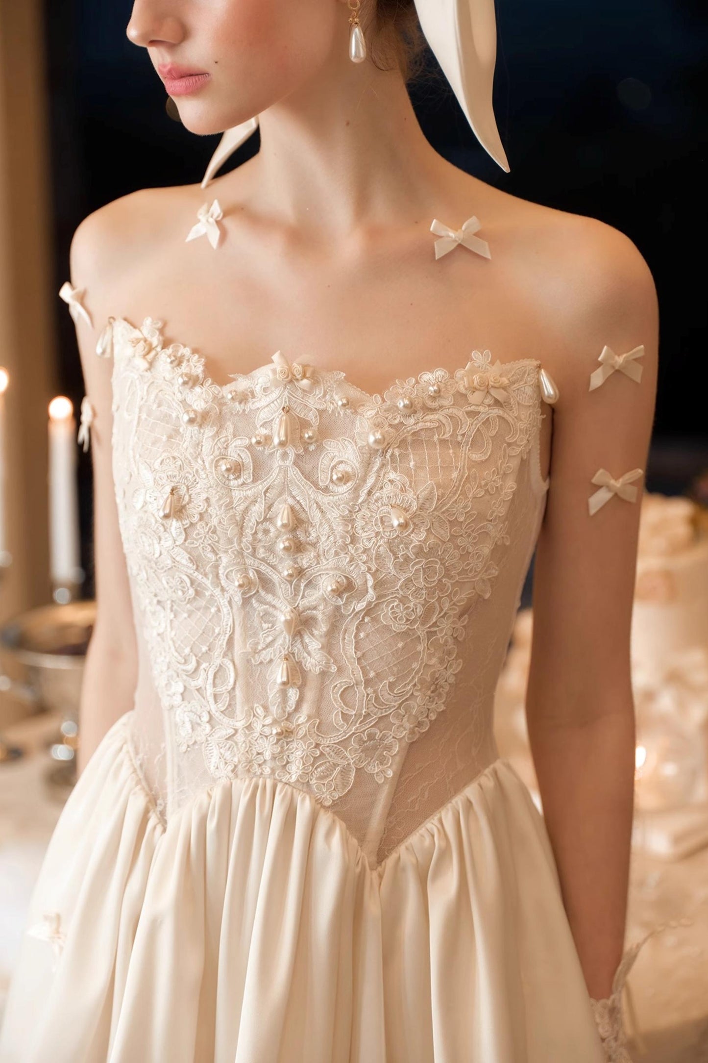 French Wedding Gown Dress