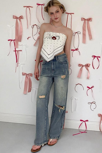 Twisted Retro Jeans