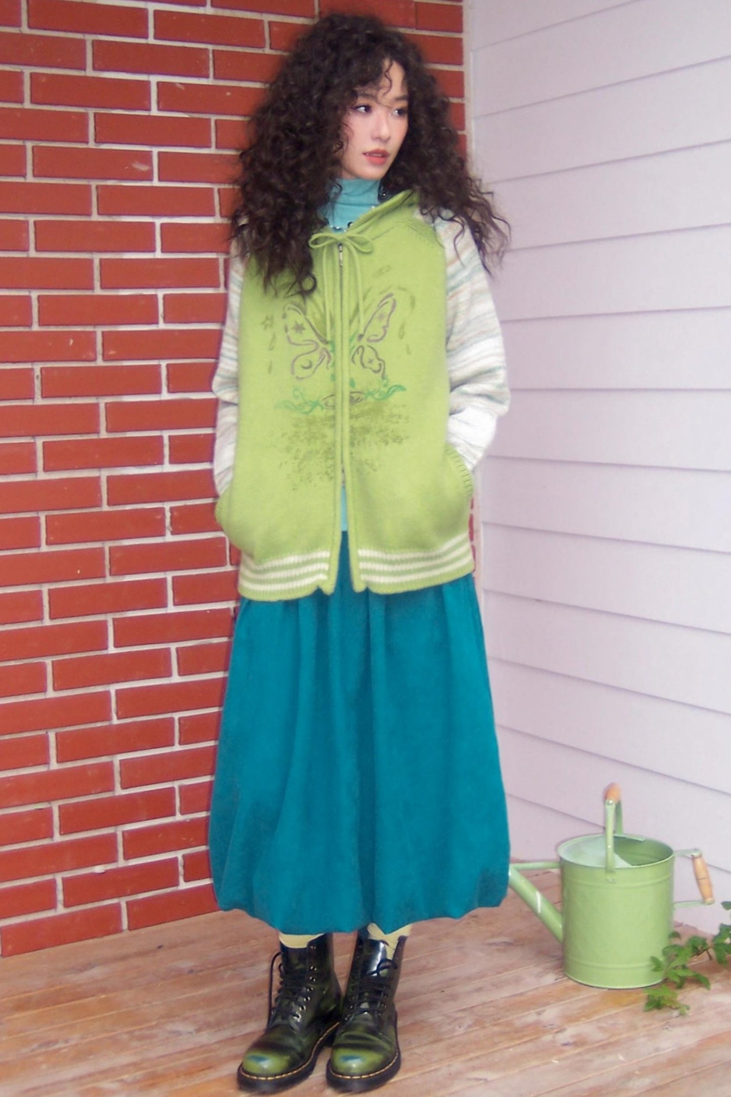 Butterfly Whisper Wool Cardigan