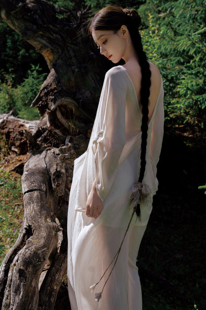 Cool Fairy Bat Sleeve Dress