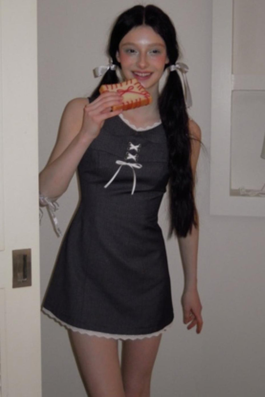 Vintage Tie-Doll Dress