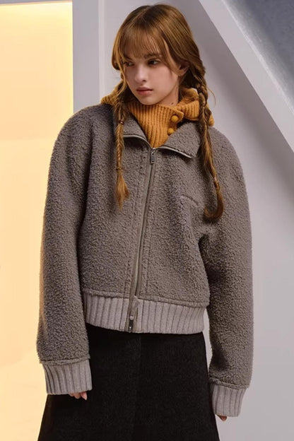 Sheep Wool Knit Balaclava