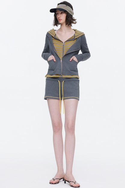 Deconstructed Patchwork Sweatshirt