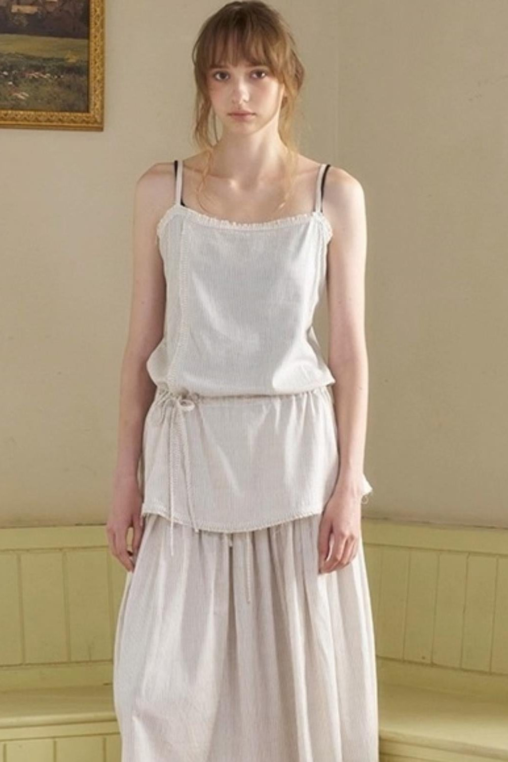 Holiday Striped Slacks Set-Up