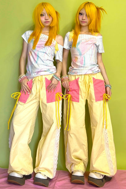 Sweetheart Lace Trousers