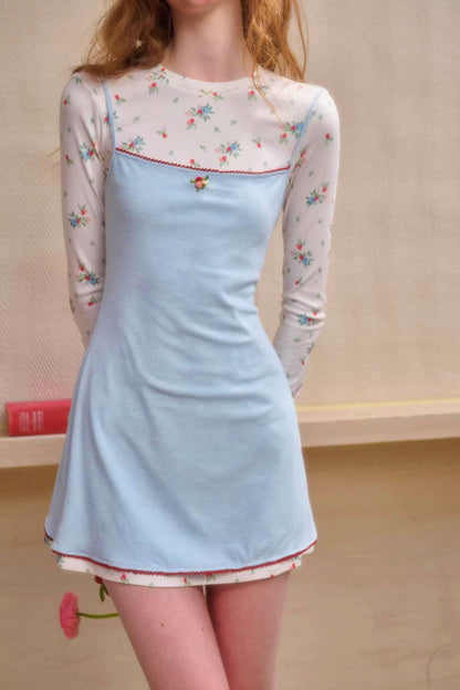 Mediterranean Floral Dress Set-Up