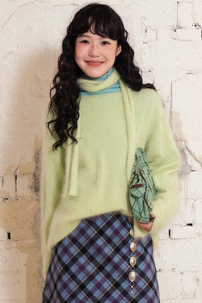 Pure Wool Dessert Roll Sweater