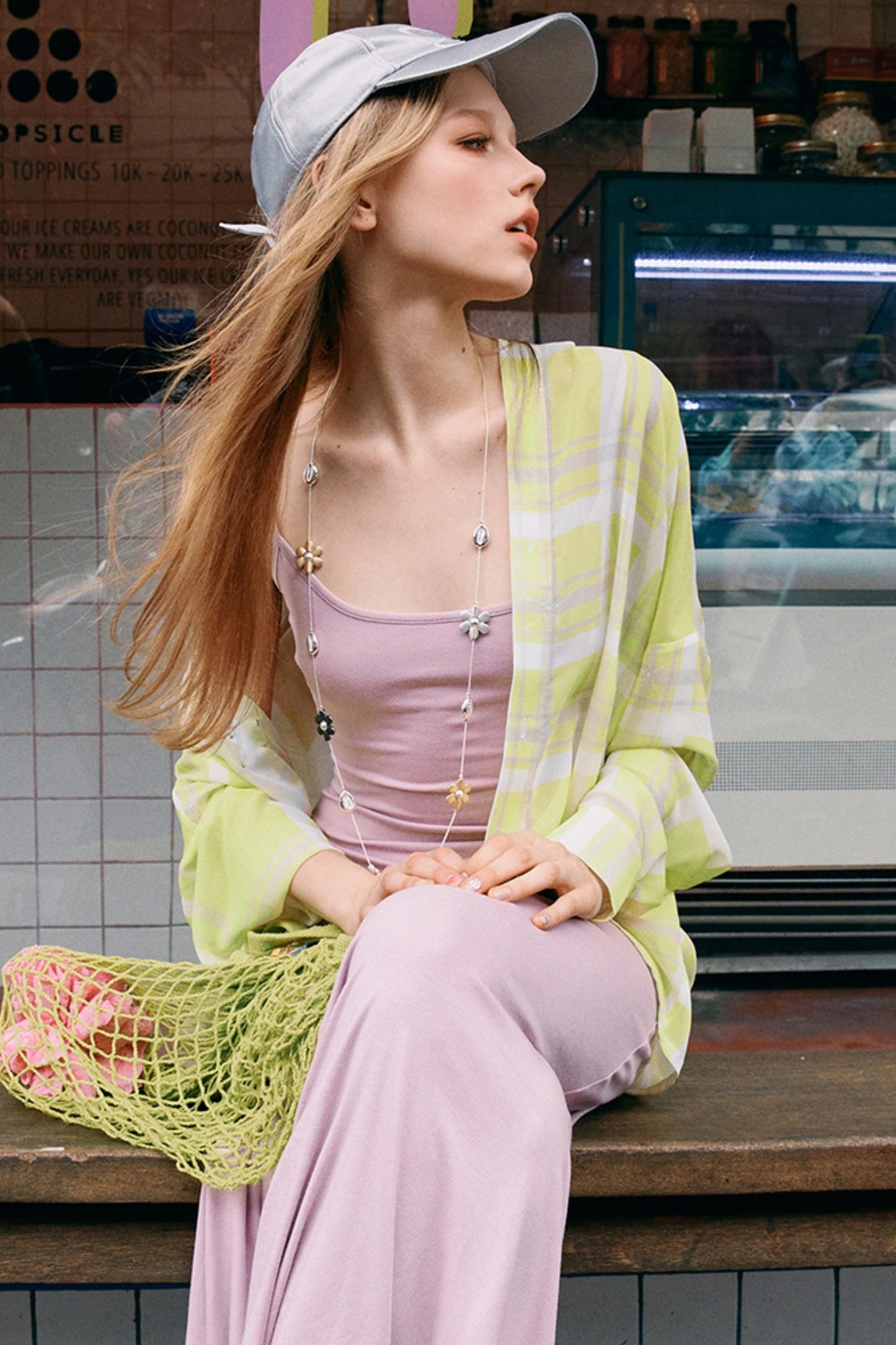 Sweet Checkered Shirt Jacket