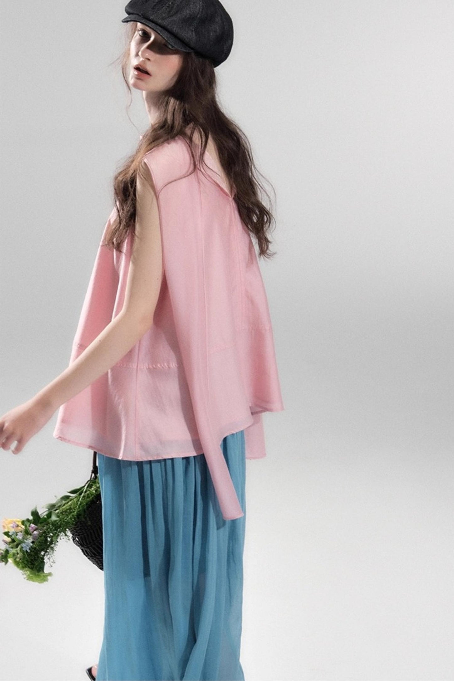 Dandelion Draped Vest Top