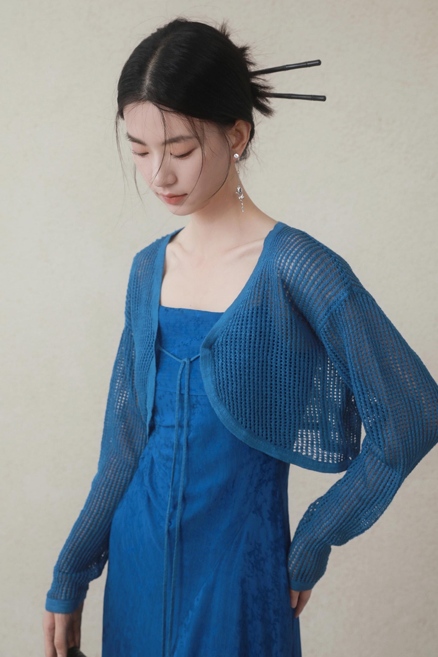 Summer Elegance Halter Dress