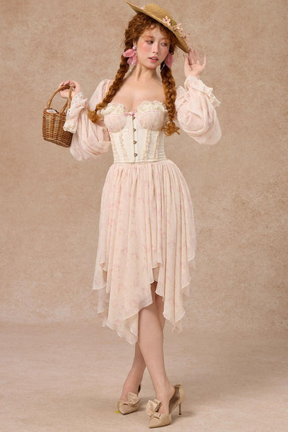 Autumn Jacquard Skirt