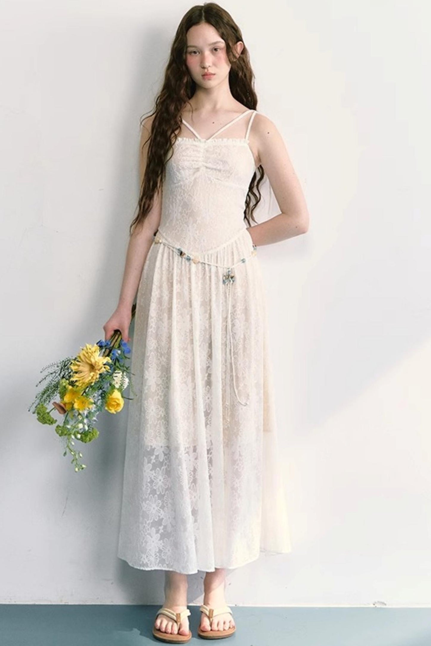 Lace Jacquard Dress Set-Up