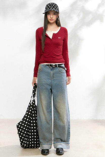 Slim Long-Sleeved Shirt