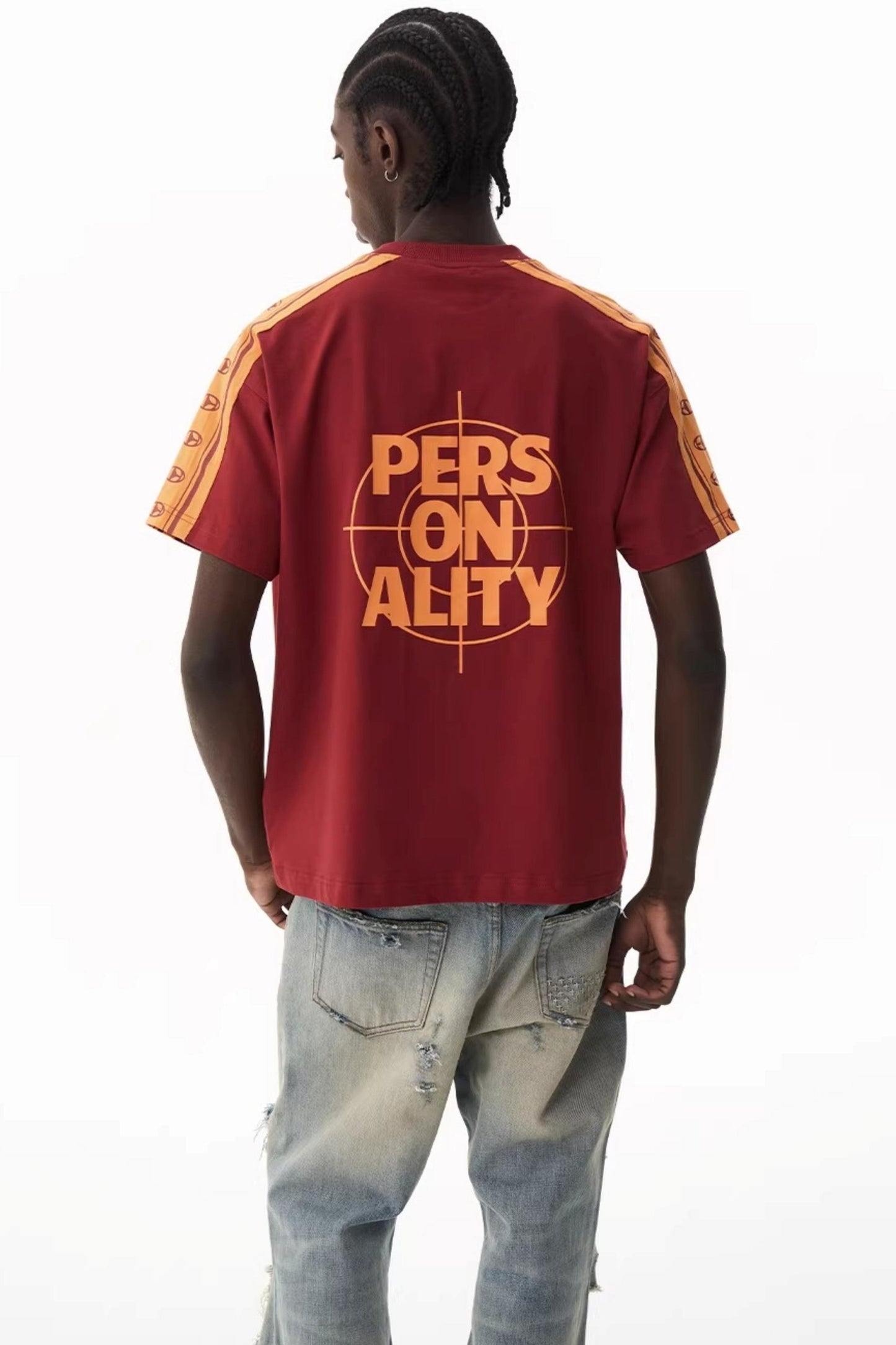 Retro Contrasting Sports Top
