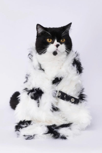 Rebirth Plush Patchwork Scarf