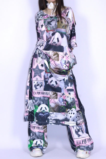 Panda Stitchwork T-Shirt