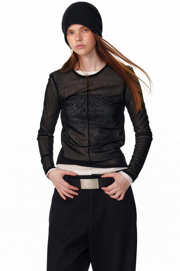 Versatile Slim Long Sleeve Base Shirt