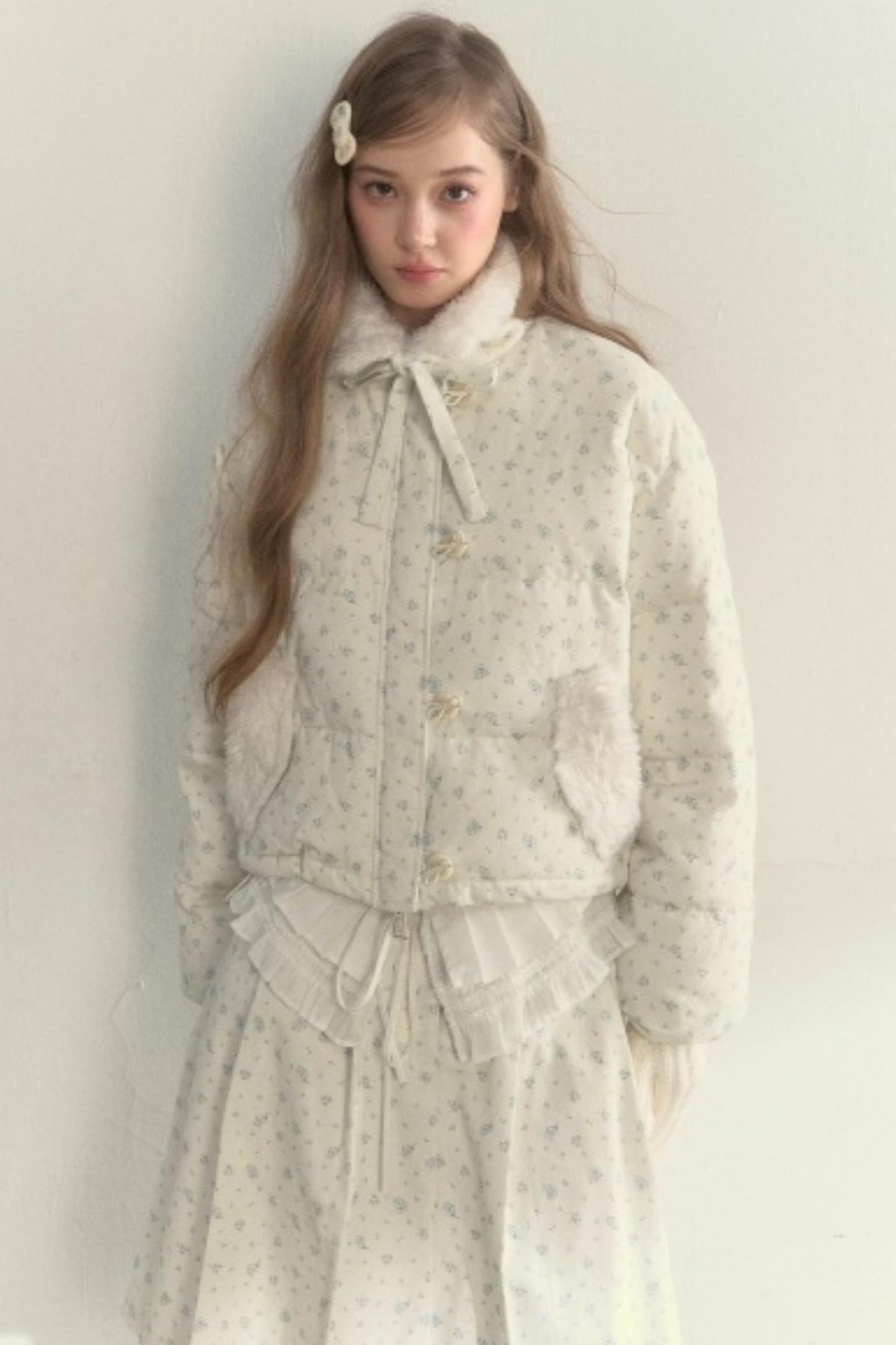 Whisper of Frostbite Corduroy Jacket Set-Up