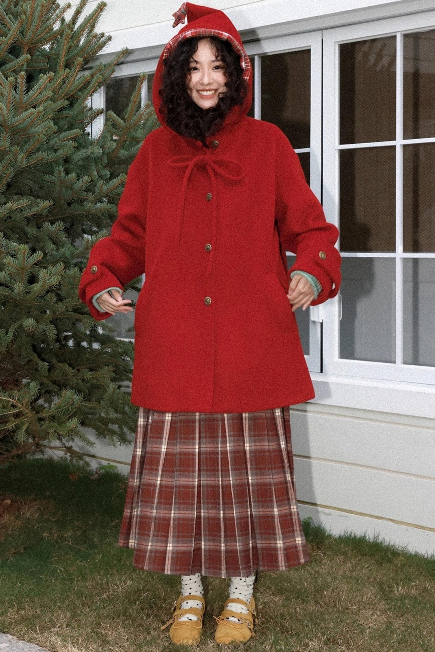 Falling Star Wool Coat Set-Up