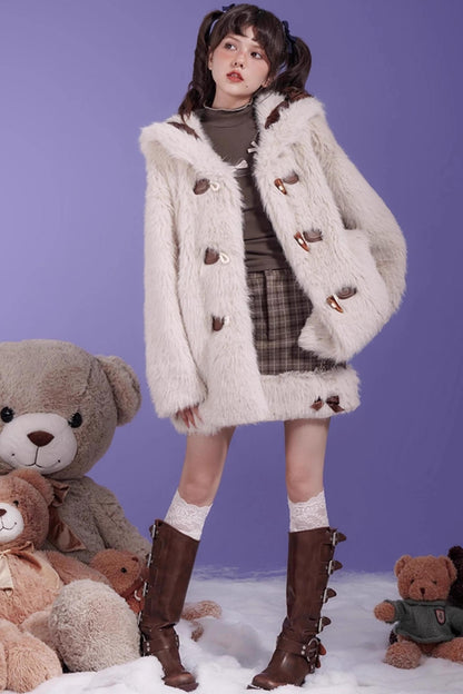 Little Bear Faux Fur Coat