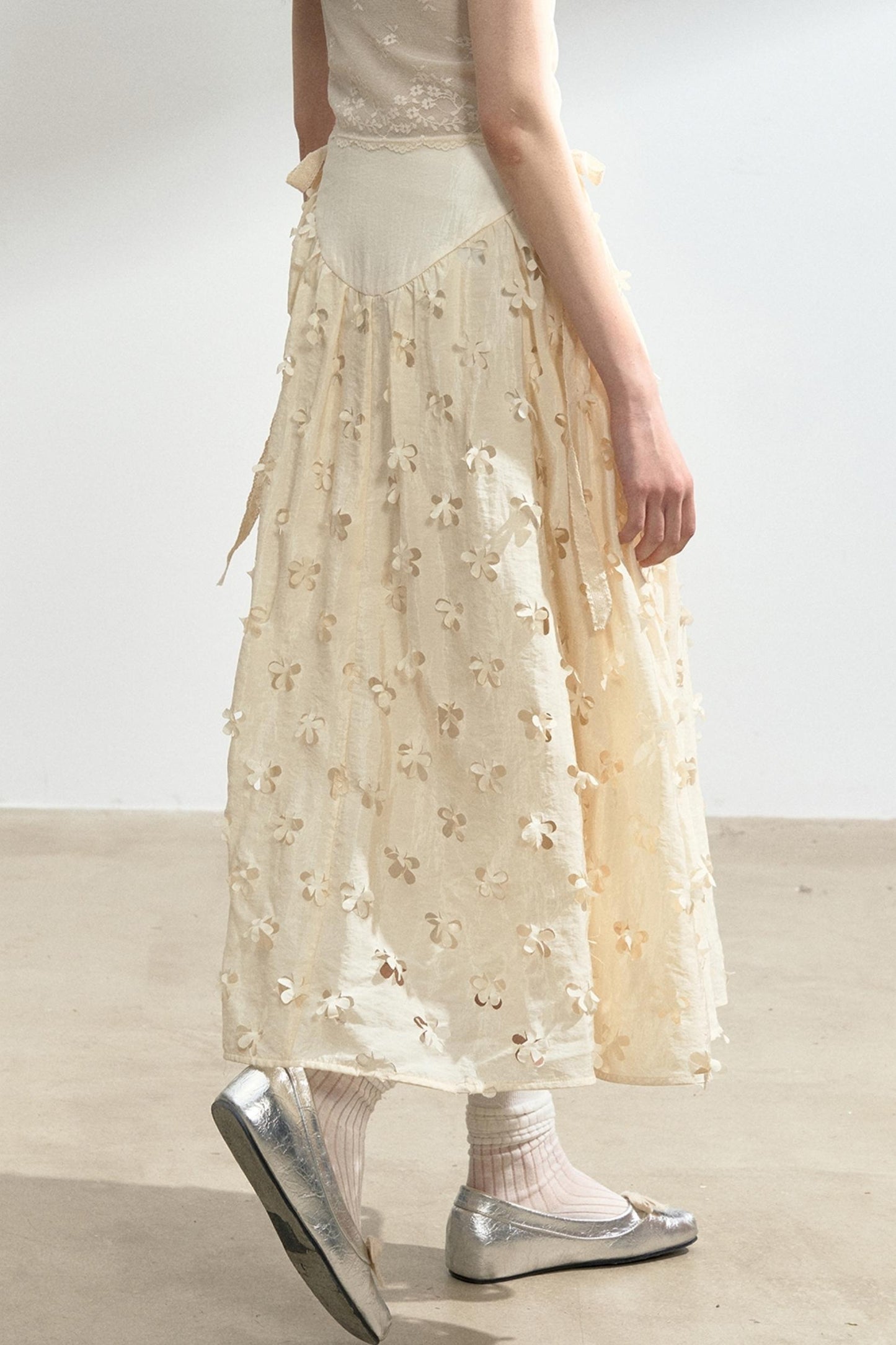 Romantic Floral Skirt